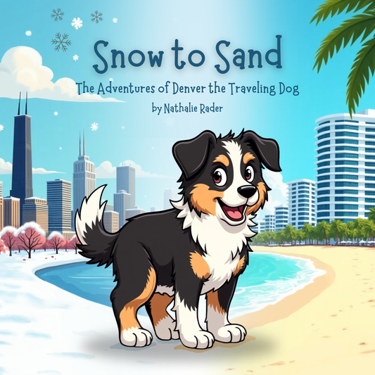 Snow to Sand: The Adventures of Denver the Traveling Dog by Nathalie Rader